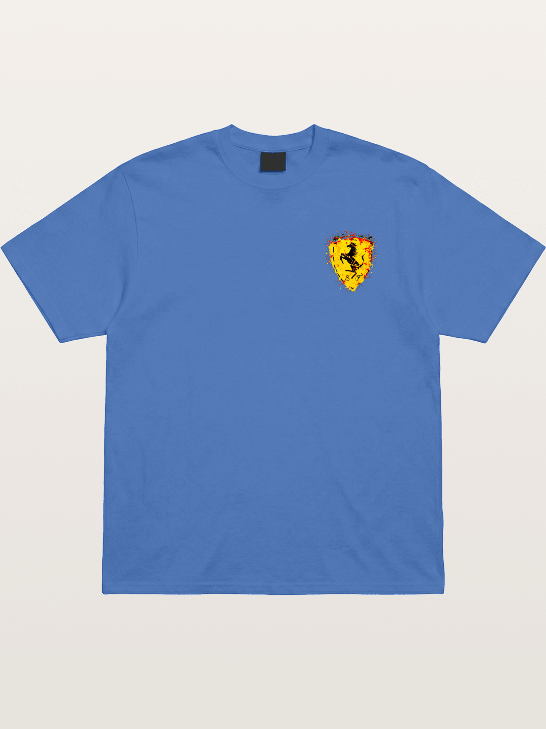 Ferrari Paint Splash Logo Gildan T-shirt