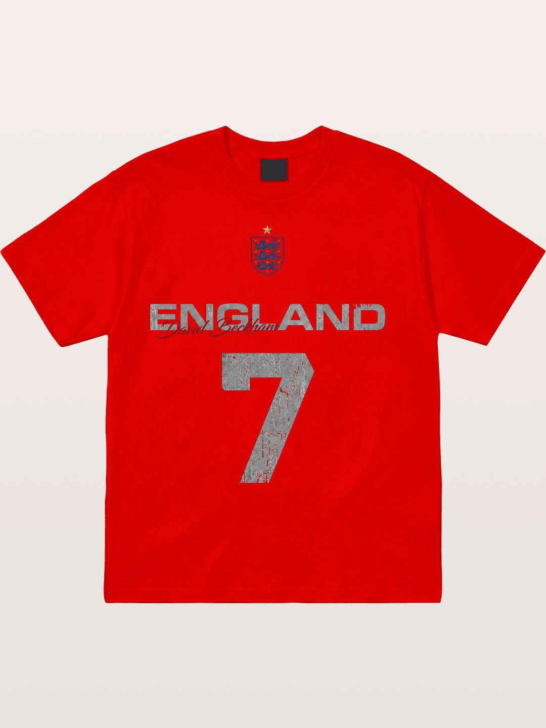 England Beckham 7 Vintage Cotton T-shirt