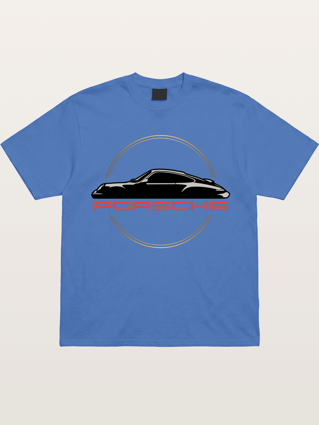 Porsche Silhouette Logo Art Gildan T-shirt