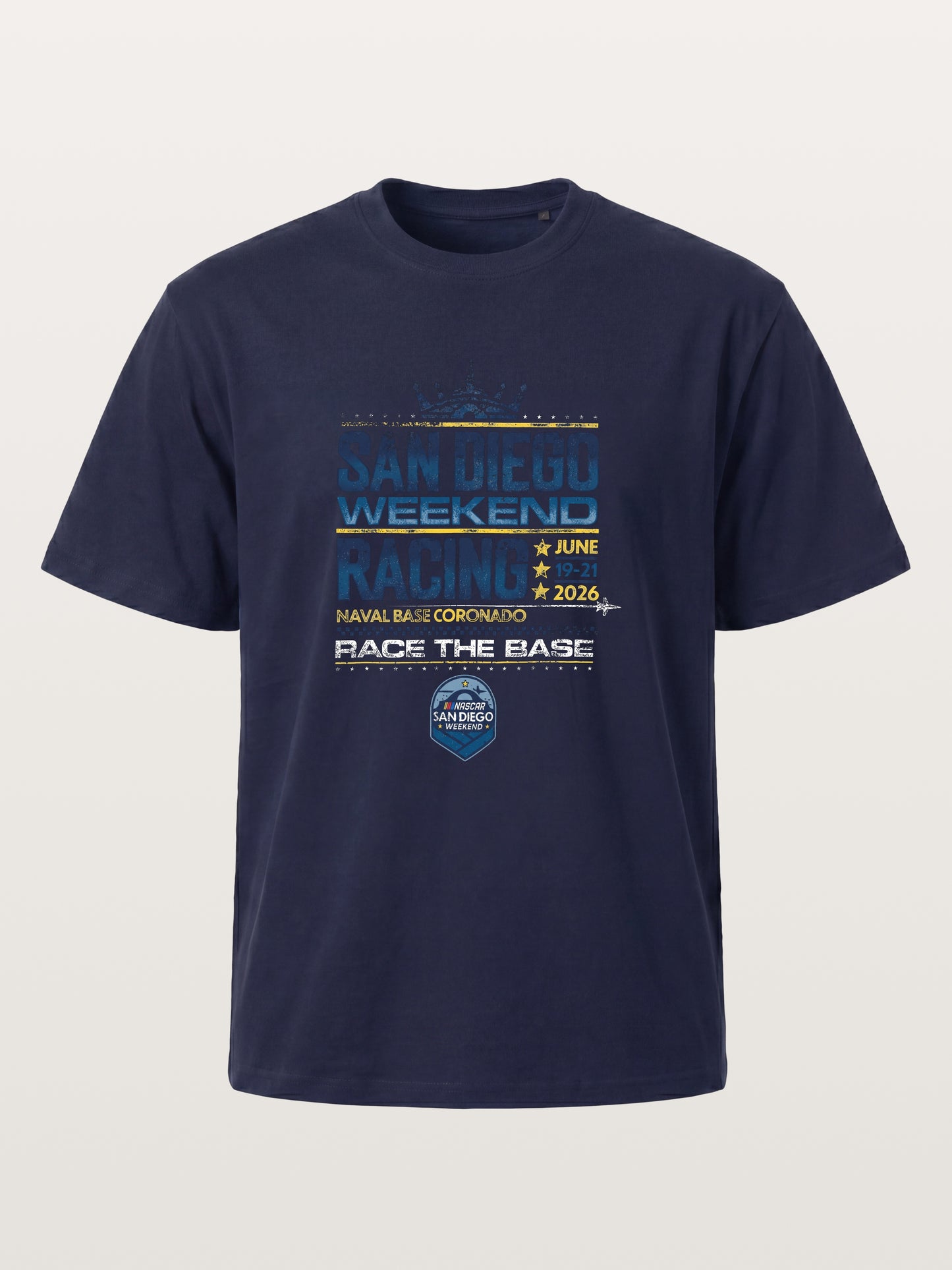 San Diego Racing Crown Layout Gildan T-shirt