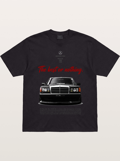 Mercedes W126 SEL Retro Gildan T-shirt
