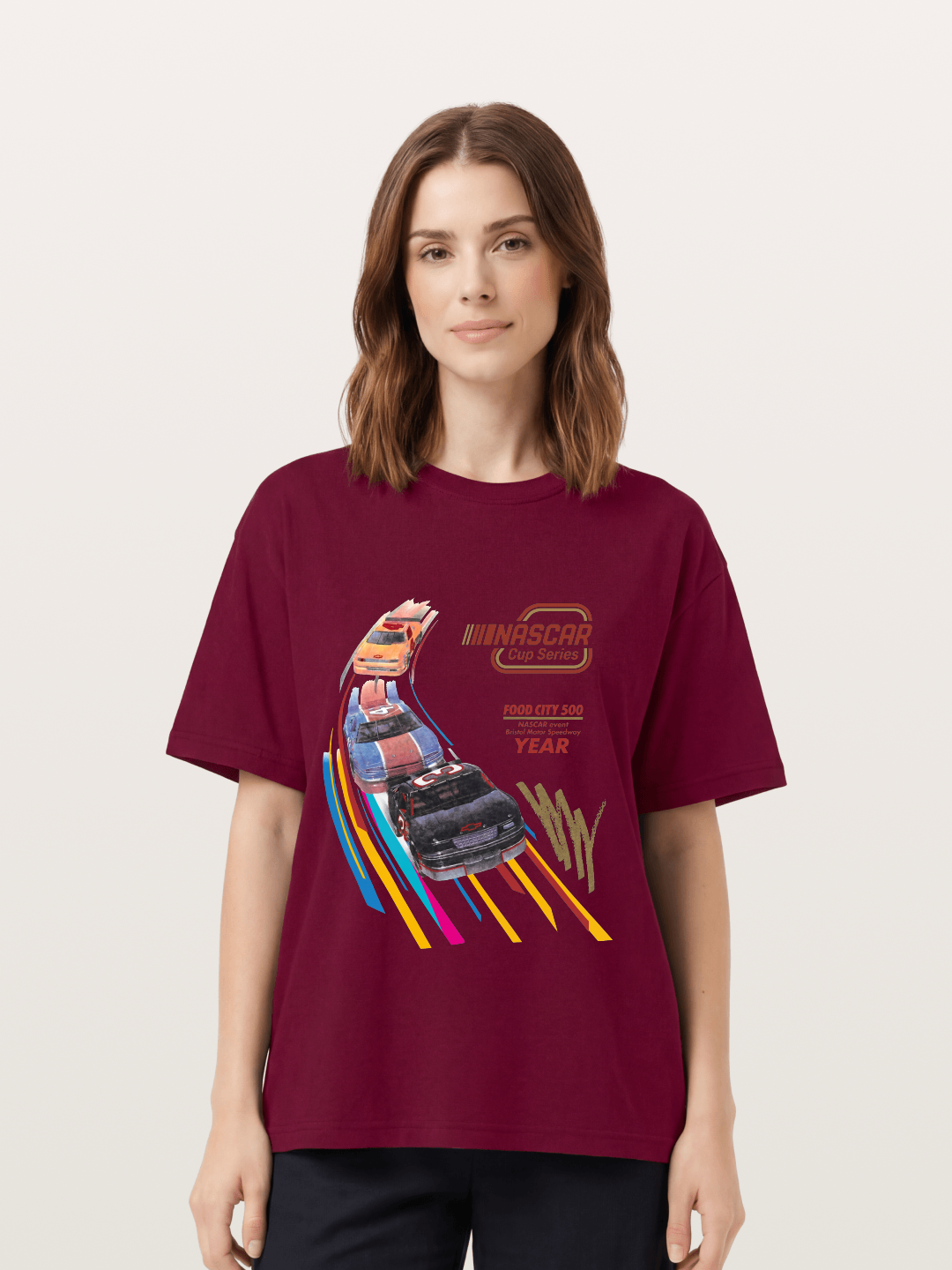 Vintage NASCAR Race Graphic Gildan T-shirt