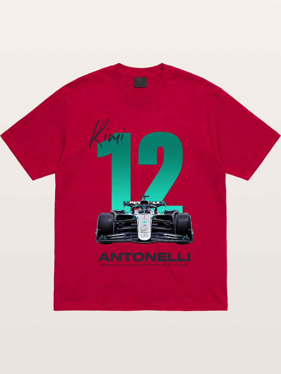 Kimi Antonelli Mercedes F1 12 Gildan T-shirt