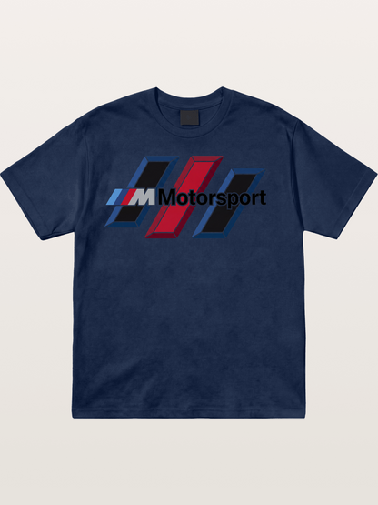 BMW M Motorsport Badge Art Cotton T-shirt