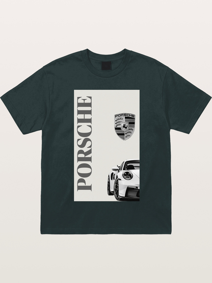 Porsche Minimal Emblem Art Gildan T-shirt