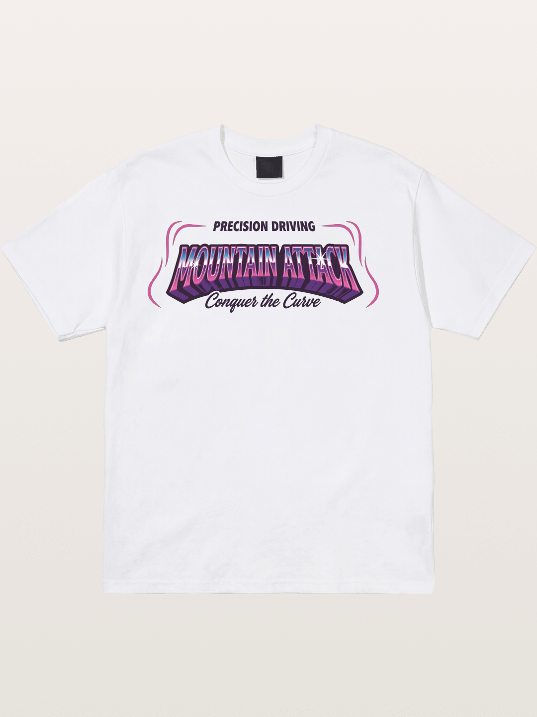 Precision Curve Cotton T-shirt