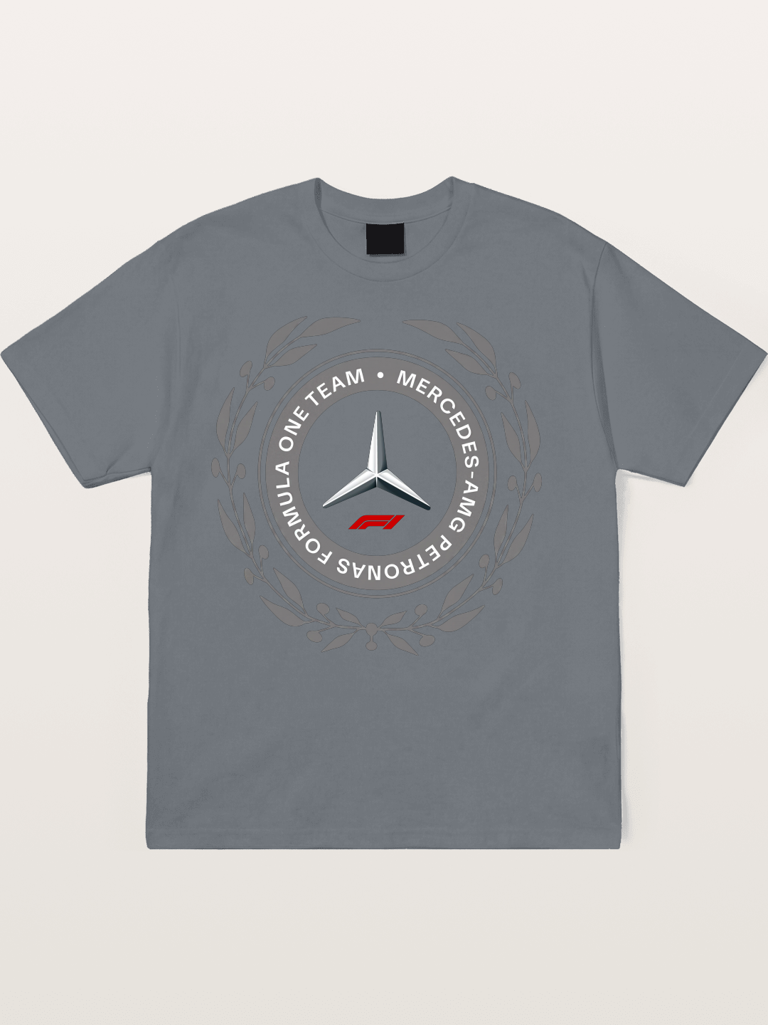 Silver Arrows One Team Logo Cotton T-shirt