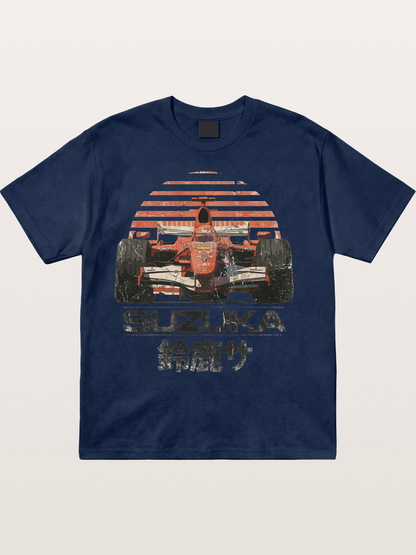 Suzuka Retro Cotton T-shirt