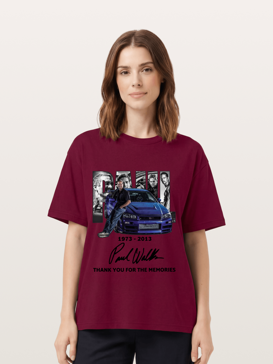 Paul Walker R34 Legacy Gildan T-shirt