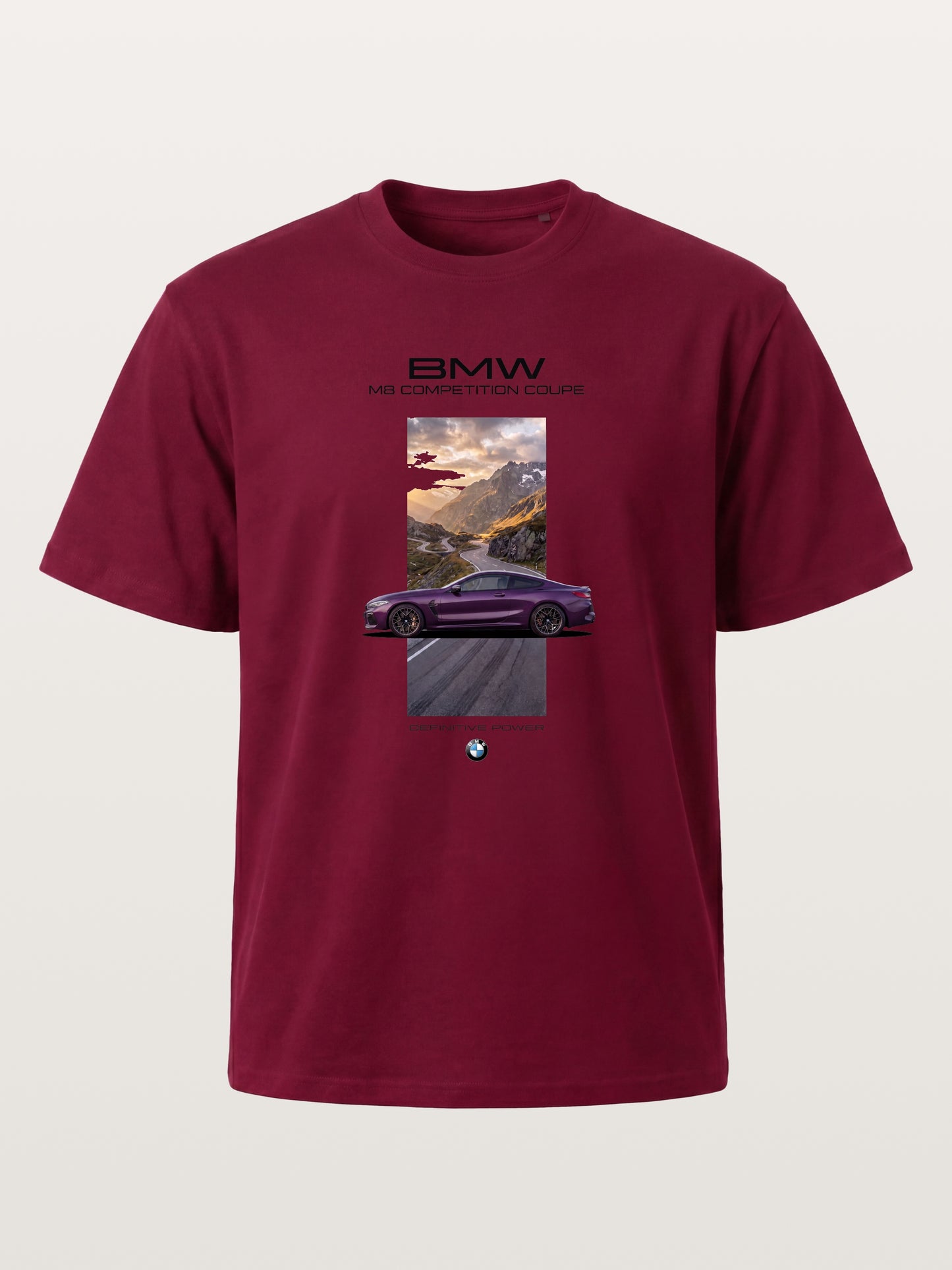 BMW M8 Mountain Road Artwork Gildan T-shirt