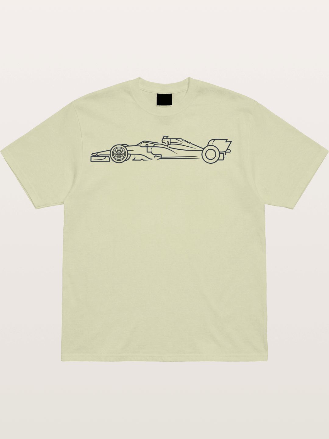 Race Outline Cotton T-shirt