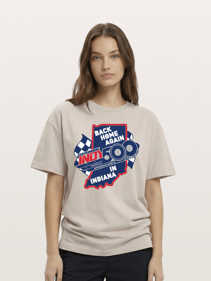 Indy Back Home Cotton T-shirt