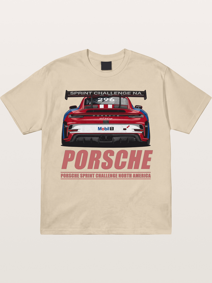 Porsche 911 Sprint Challenge Rear Gildan T-shirt