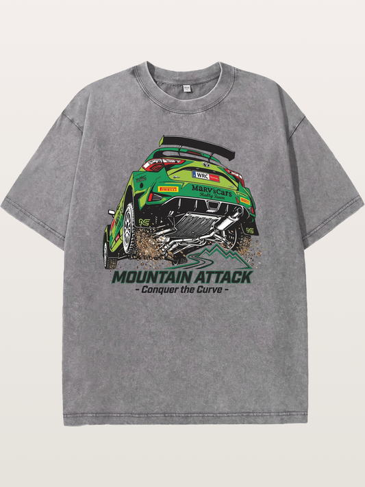 Curve Attack Washed T-shirt