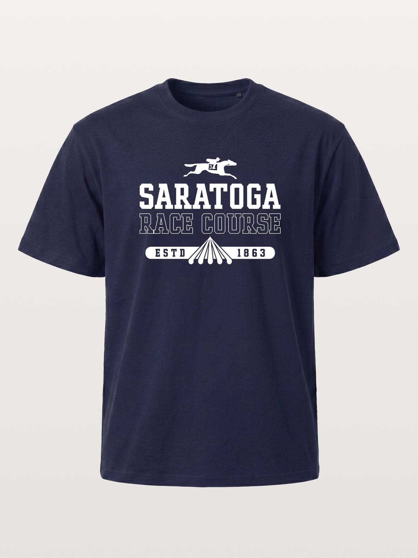Saratoga 1863 Equestrian Heritage Mark Gildan T-shirt