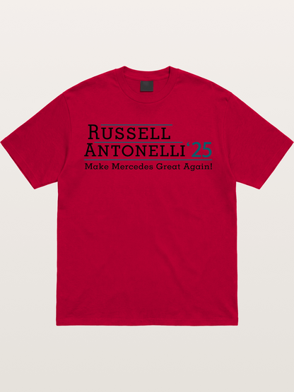 Russell Antonelli Mercedes Design Gildan T-shirt