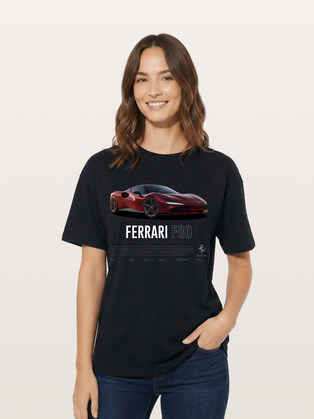 F80 Speed Cotton T-shirt