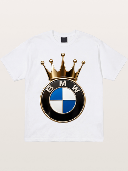 BMW Crown Emblem Graphic Cotton T-shirt