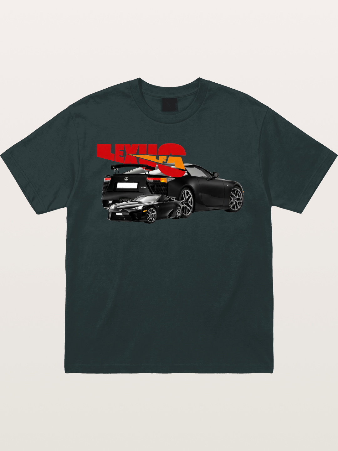 Lexus LFA Racing Collage Art Gildan T-shirt