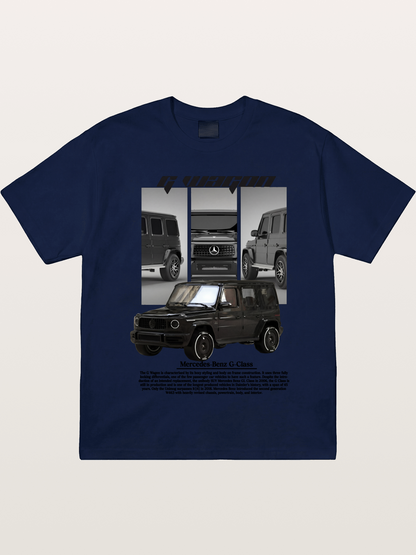 Mercedes G-Wagon Multi Angle View Gildan T-shirt