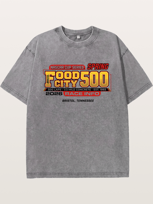 2026 Spring Food City 500 Washed T-shirt