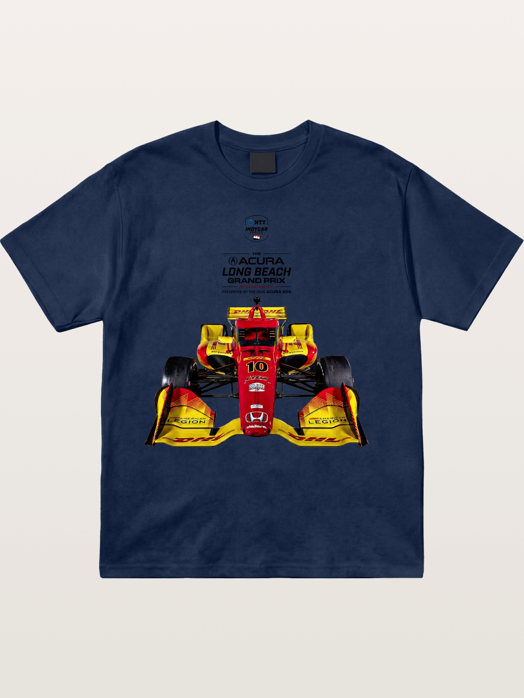 Palou #10 Long Beach Champion Cotton T-shirt