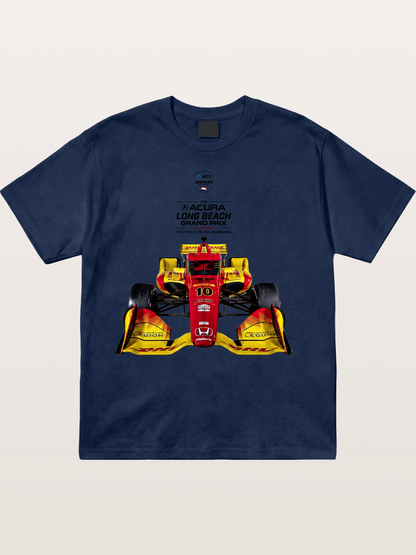Palou #10 Long Beach Champion Cotton T-shirt