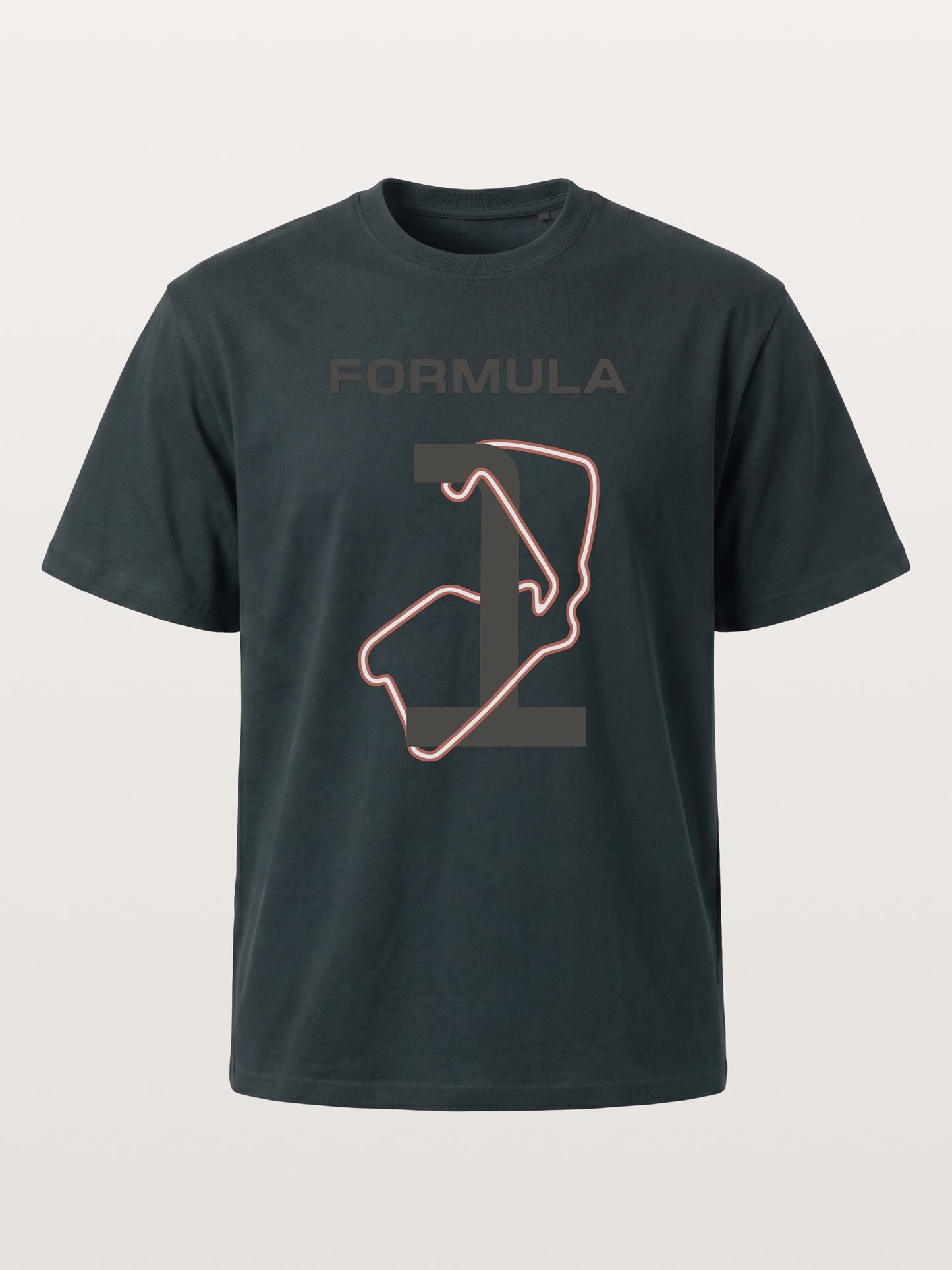 Formula 1 Silverstone Track Monogram Gildan T-shirt