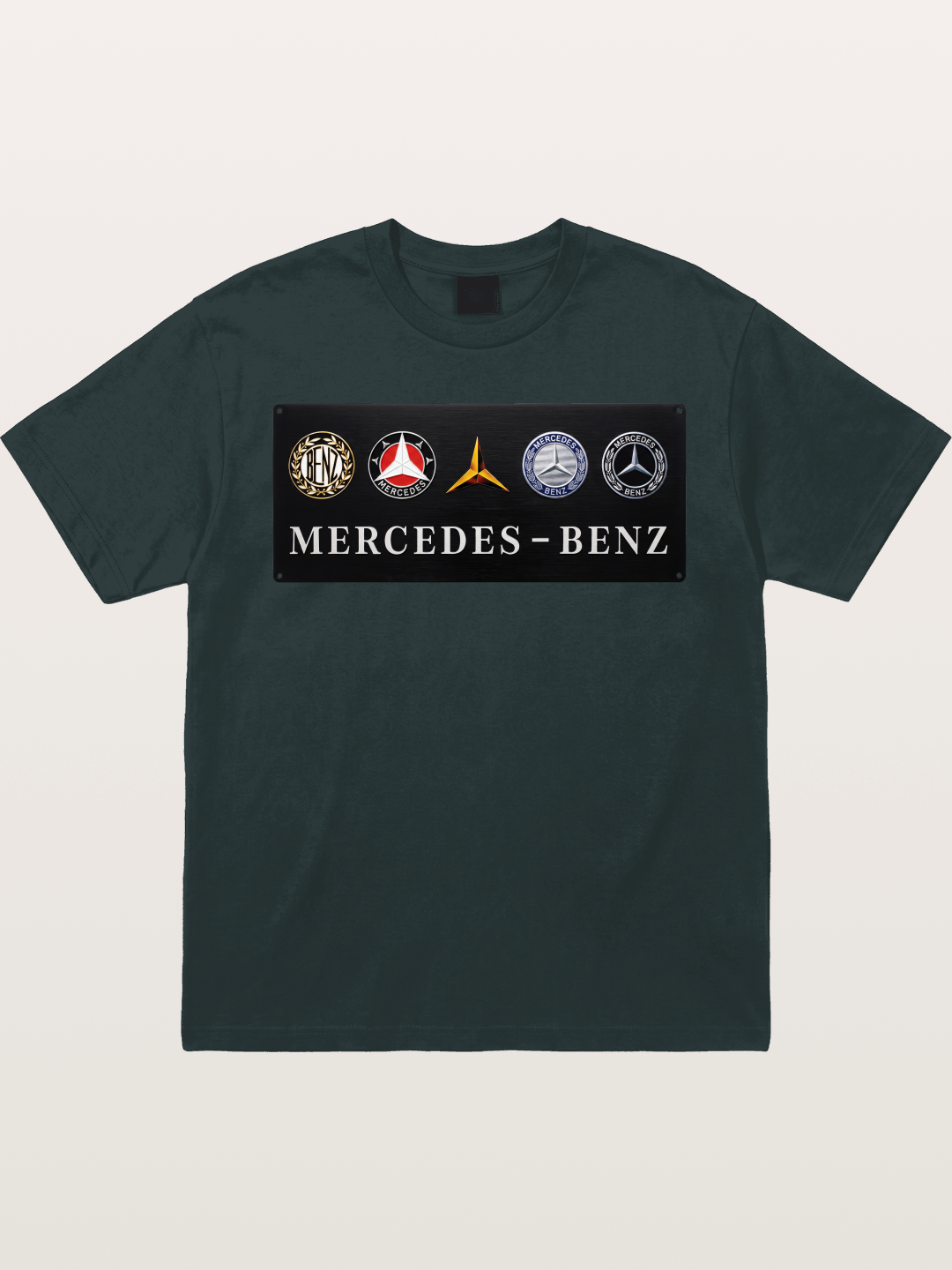 Mercedes-Benz Multi-Logo Plate Gildan T-shirt