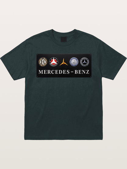 Mercedes-Benz Multi-Logo Plate Gildan T-shirt