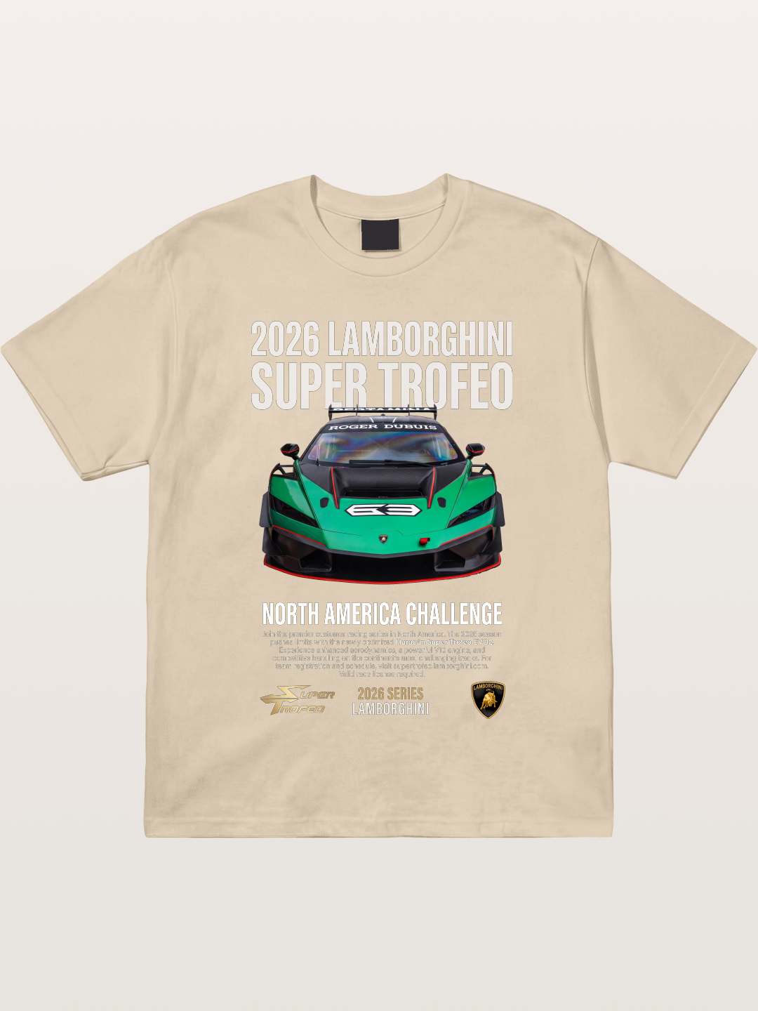 Lamborghini Huracan Green Race Car Gildan T-shirt