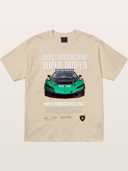 Lamborghini Huracan Green Race Car Gildan T-shirt