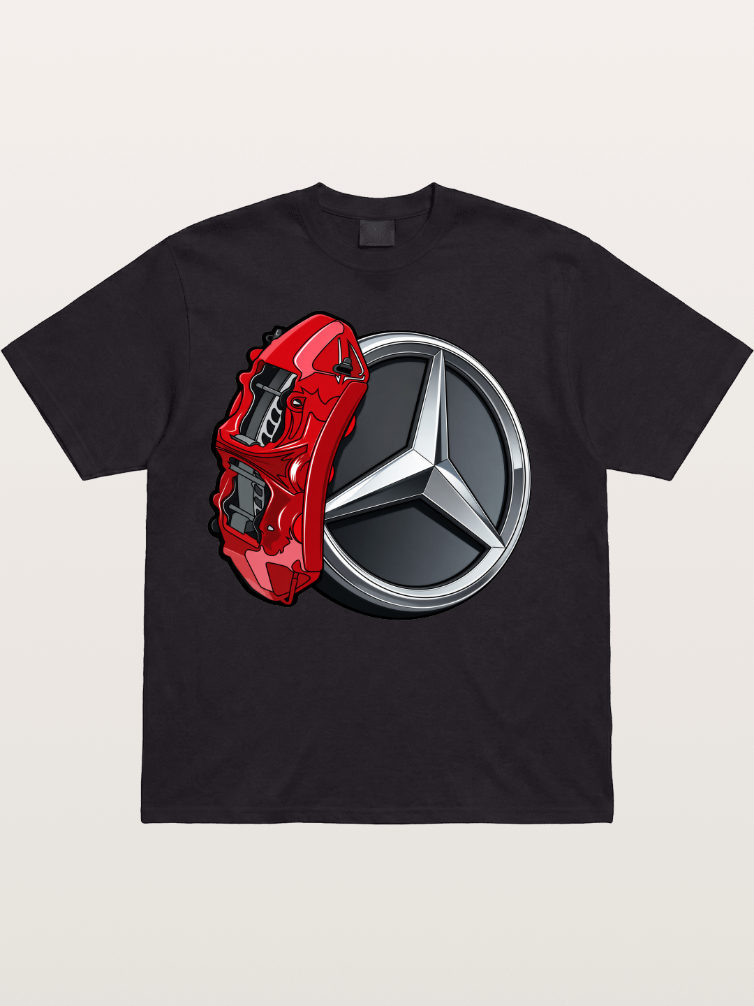 Mercedes Brake Caliper Art Cotton T-shirt
