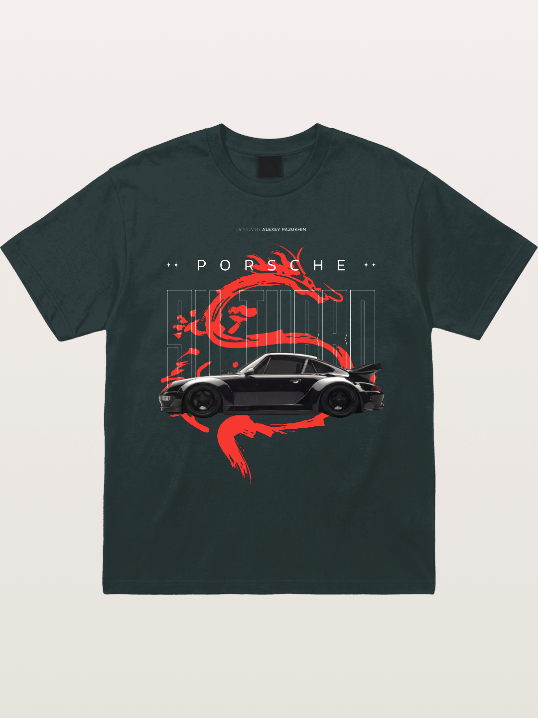 Porsche Dragon Gildan T-shirt