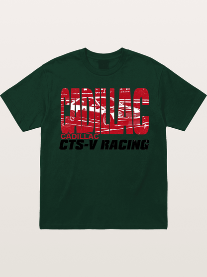 Cadillac CTS-V Racing Typography Gildan T-shirt