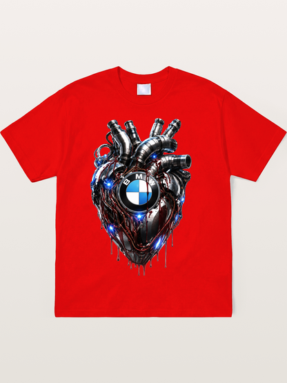 BMW Mechanical Heart Graphic Soft-Stay T-shirt