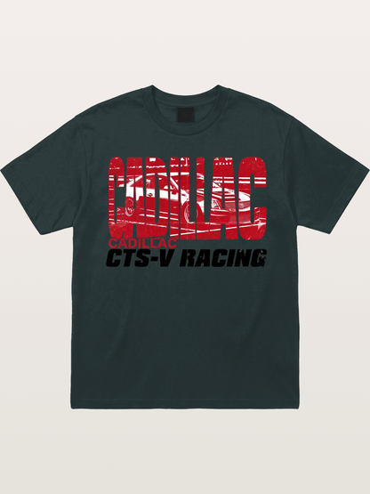 Cadillac CTS-V Racing Typography Gildan T-shirt