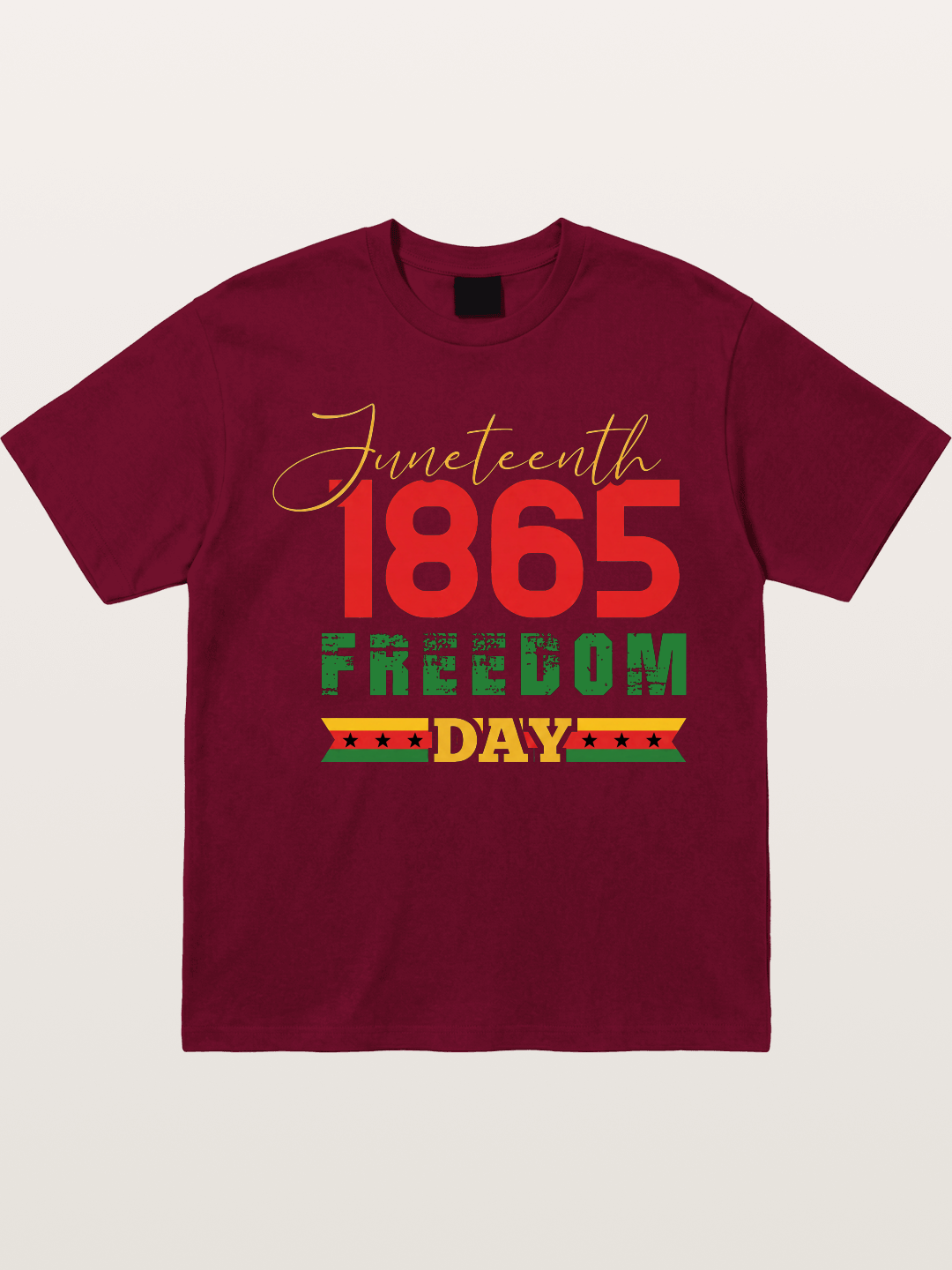 Juneteenth 1865 Freedom Day Gildan T-shirt