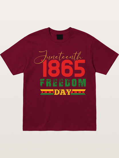 Juneteenth 1865 Freedom Day Gildan T-shirt