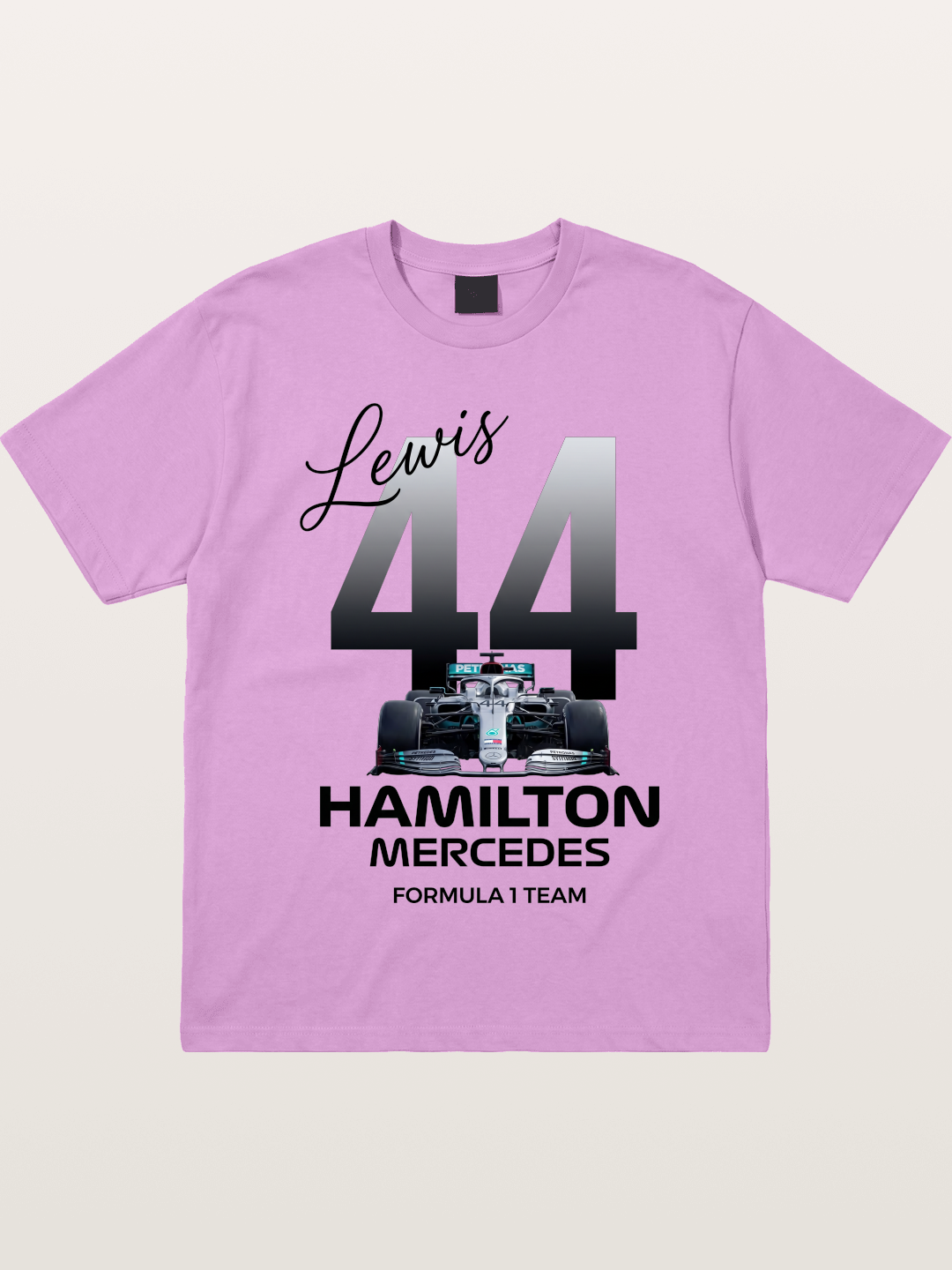 Lewis Hamilton Mercedes 44 Design Gildan T-shirt