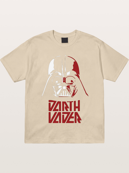 Darth Vader Red White Helmet Gildan T-shirt