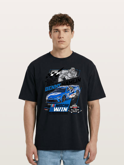 Denny Hamlin #11 2026 All-Star Win Cotton T-shirt