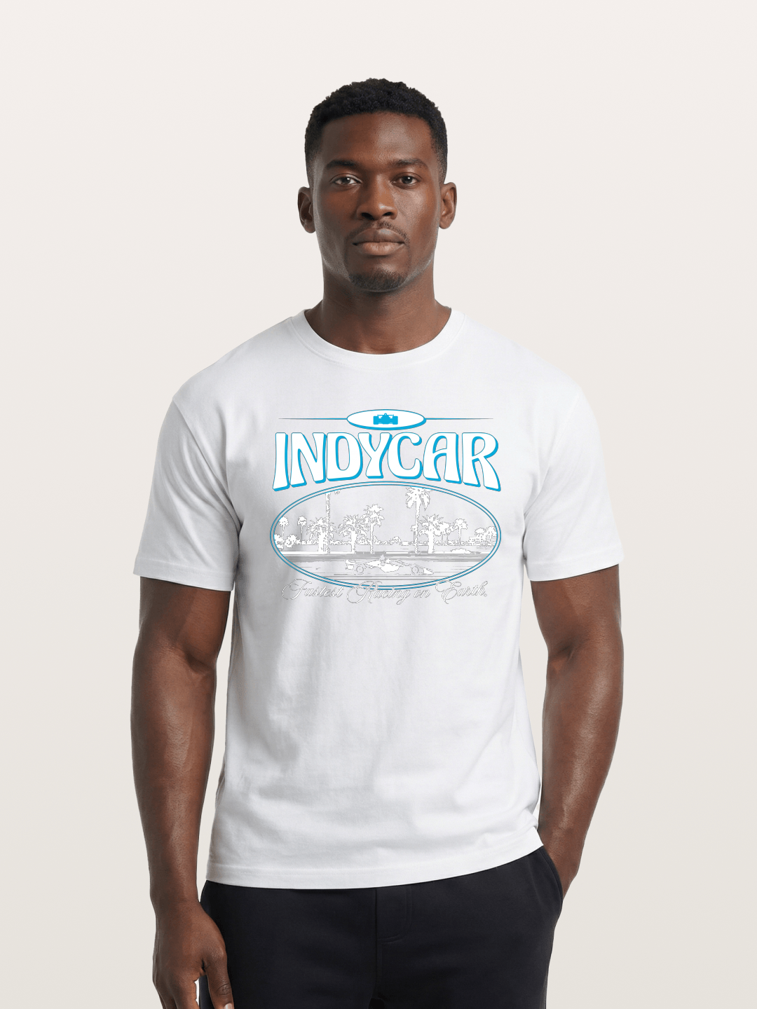 IndyCar Fastest Racing Retro Cotton T-shirt