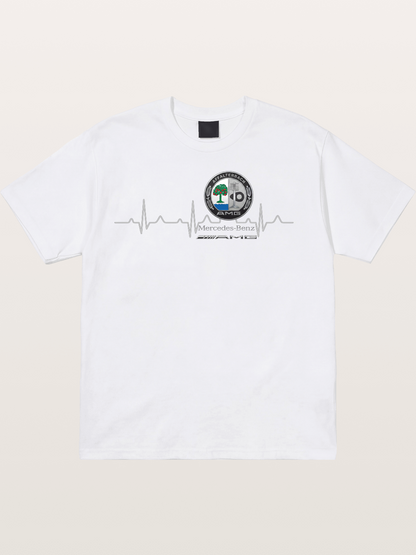 AMG Affalterbach Crest with Pulse Wave Cotton T-shirt