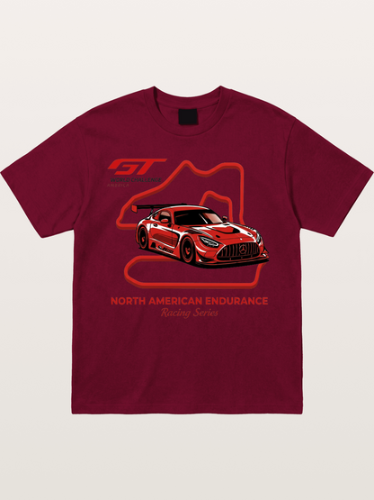 Mercedes AMG GT Race Track Art Gildan T-shirt
