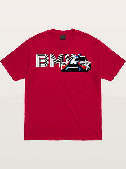 BMW M Series Typography Print Gildan T-shirt