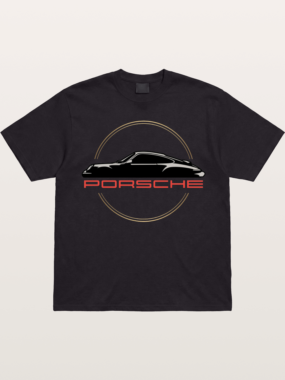 Porsche Silhouette Logo Art Gildan T-shirt