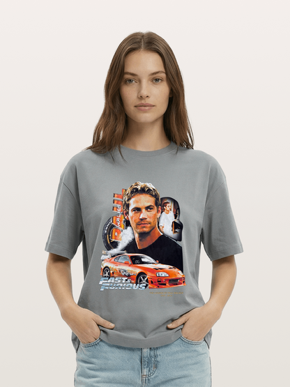Orange Supra Fast & Furious Gildan T-shirt