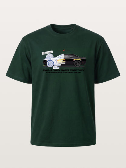 Blueprint Hellcat Spec Poster Gildan T-shirt