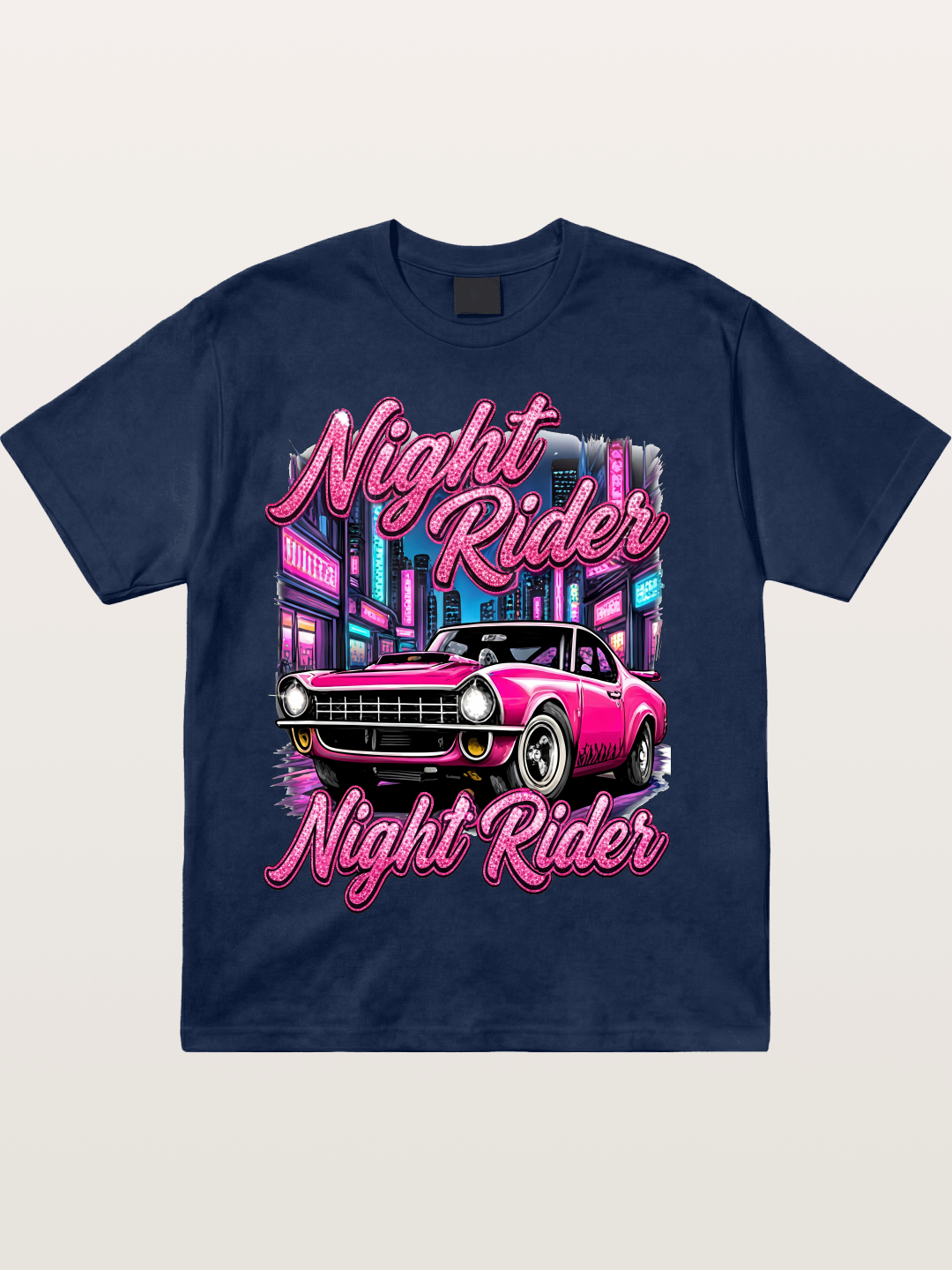 Night Rider Cotton T-shirt